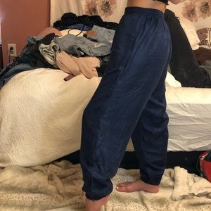 100% SILK JOGGER STYLE TRACK-PANTS